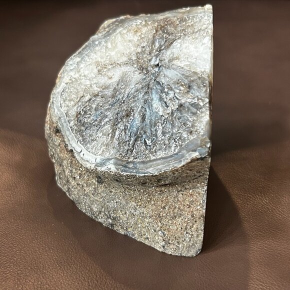 NWT Genuine Brazilian Agate Natural Crystal Gemstone Bookends Paperweight - Picture 5 of 9